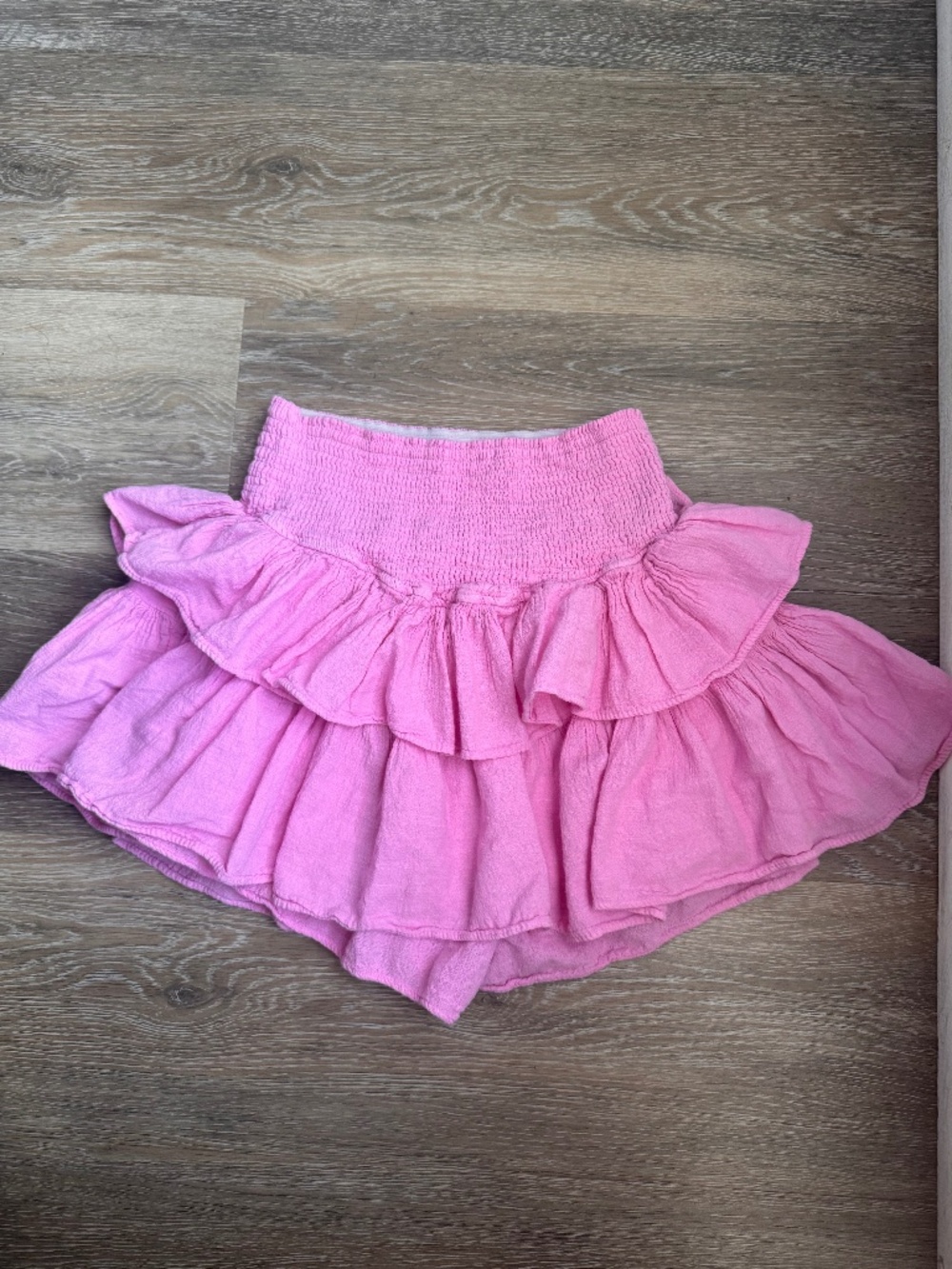 Girls size 10/12 pink summer skort skirt